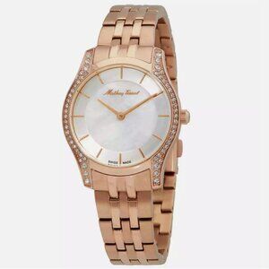 Mathey-Tissot Tacy Quartz White Dial Ladies Watch